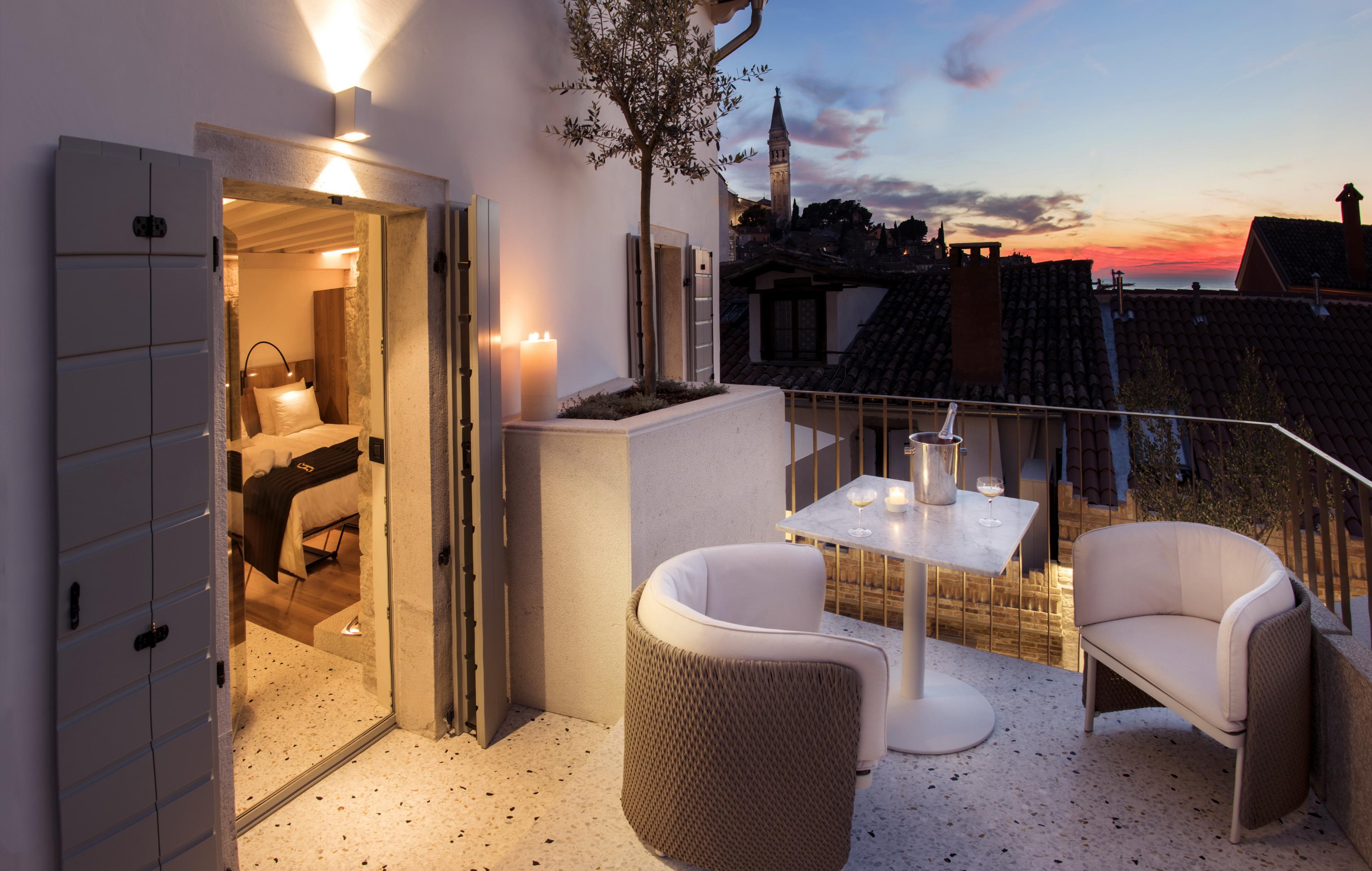 Spirito Santo Palazzo Storico Hotel Rovinj Bagian luar foto