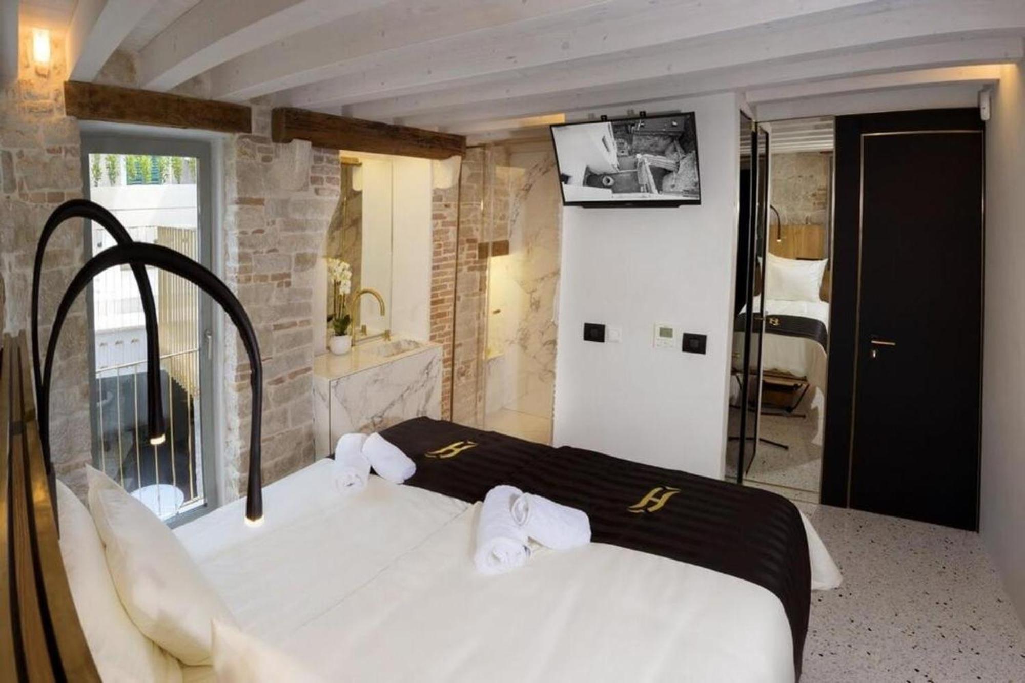 Spirito Santo Palazzo Storico Hotel Rovinj Bagian luar foto